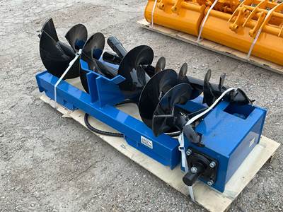 GIYI HYDRAULIC AUGER PACK Skid Steer Attachment