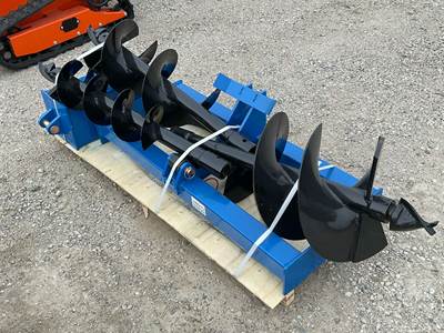 GIYI HYDRAULIC AUGER PACK Skid Steer Attachment