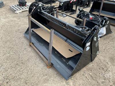 GIYI KH72 4 IN 1 BUCKET Skid Steer Attachment