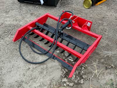 GIYI MFR44 FLAT RIPPER Skid Steer Attachment