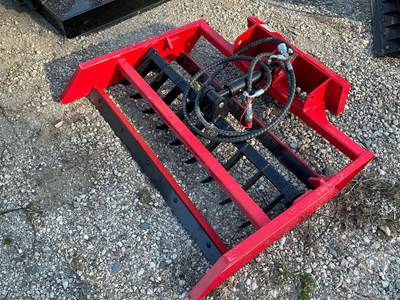 GIYI MFRR44 Flat Ripper Mini Skid Steer Mount