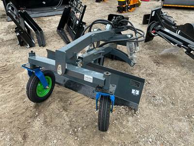 GIYI MGR51 HYDRAULIC GRADER W/ WHEELS Skid Steer Attachment