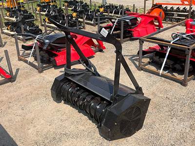 Unused GIYI ML45 45" Hydraulic Mulcher, Mini Skid Steer Mount, 32" Working Width