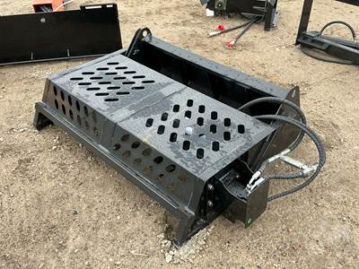 GIYI MRR47 MINI ROCK RAKE Skid Steer Attachment