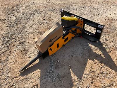 Used GIYI P680 45 Inch Hydraulic Hammer Skid Steer Attachment