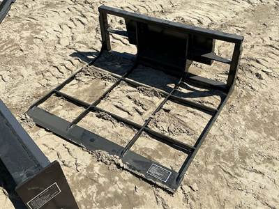 GIYI PDQ 40 Inch Land Leveler, Mini Skid Steer Mount