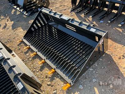 Unused GIYI RB66 66" Rock Bucket Skid Steer Attachment