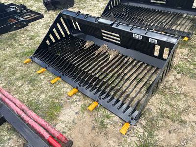 Unused GIYI RB66 66" Rock Bucket Skid Steer Attachment