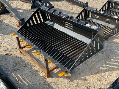 Unused GIYI RB66 66 Inch Rock Bucket, Universal Skid Mount