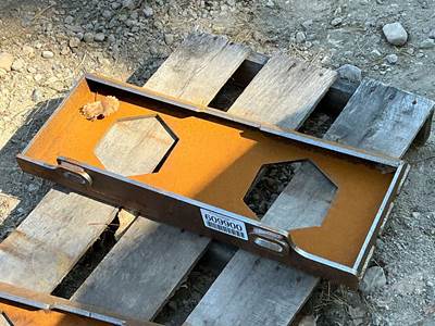 GIYI S10 Mini Skid Steer Mounting Plate