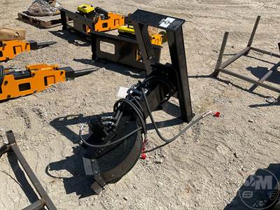 2026 GIYI SG45 Skid Steer Stump Grinder, Universal Skid Mount