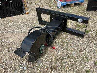 GIYI SG45 Stump Grinder Skid Steer Attachment, Universal Skid Mount