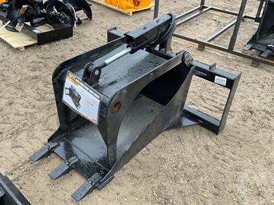 GIYI SGB20 STUMP GRAB BUCKET Skid Steer Attachment