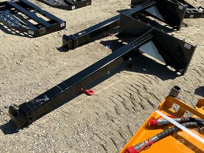 GIYI STB47 Universal Skid Steer Attachment, 47" Reach, 3300 lb Max Load