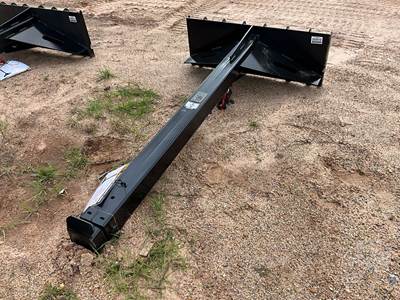 GIYI STB47 Skid Steer Boom Attachment, 131" Max Length, 47" Reach, 3300 Lb Load