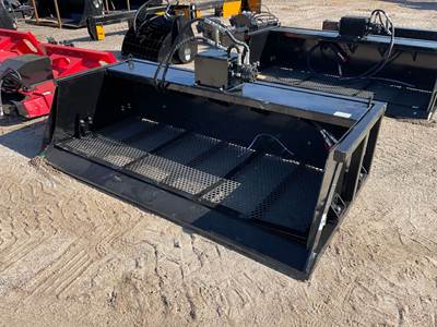 GIYI VB59- HYDRAULIC VIBRATING BUCKET Skid Steer Attachment