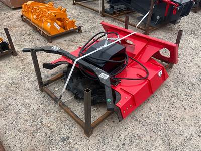 GIYI X-DM43 Skid Steer Attachment, 52" Universal Skid Mount, 43" Working Width