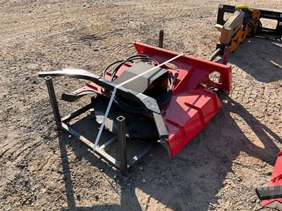 Used 2026 GIYI XDM43 43 Inch Hydraulic Mulcher Skid Steer Attachment