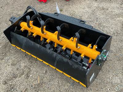 GIYI XGJ ROTARY TILLER Skid Steer Attachment
