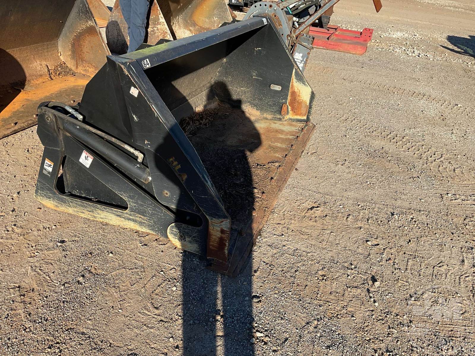 Horst Welding (HLA) HIGH DUMP BUCKET Skid Steer Attachment For Sale