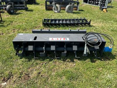 JCT 6FT Roto Tiller Skid Steer Attachment