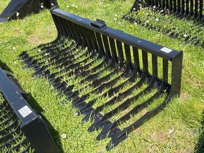 Unused KC 76 Inch Rock Bucket, Universal Skid Mount