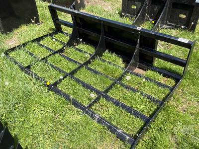 Unused 72 Inch KC Land Leveler Skid Steer Attachment, Universal Mount