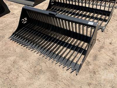 Unused KC 72 Inch Universal Skid Steer Mount Attachment