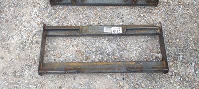 Unused KC 46 Inch Mounting Frame, Universal Skid Steer Mount