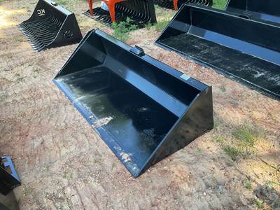 KC 78 Inch Smooth Bucket, Universal Skid Steer Mount