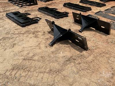 KC Trailer Mover Skid Steer Attachment, Universal Skid Mount