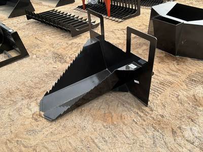 KC Tree Spade Bucket Skid Steer Attachment, Universal Skid Mount