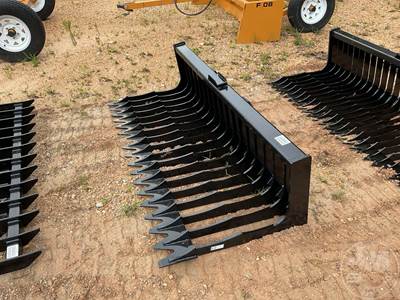 KC 75 Inch Rock Bucket, Universal Skid Steer Mount
