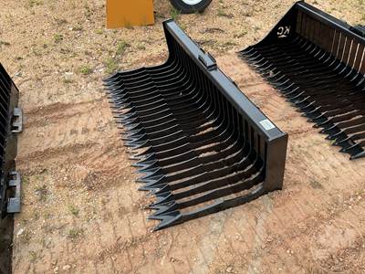 KC 75 Inch Rock Bucket, Universal Skid Mount