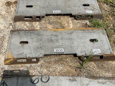 2026 KC Universal Skid Mount Skid Steer Attachment