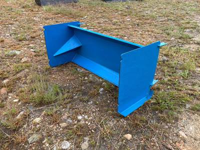 KC 72 Inch Universal Skid Mount Skid Steer Attachment