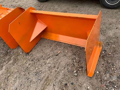 Unused KC 36 Inch Snow Pusher, Mini Skid Steer Mount