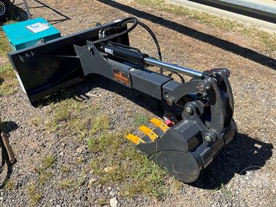 Unused LANDHONOR BH-12-72D 18" Backhoe Skid Steer Attachment, 72" Digging Depth