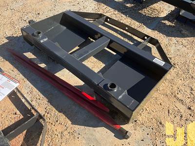 Unused Landhonor BS-12-2500G 49 Inch Bale Spear, Universal Skid Mount