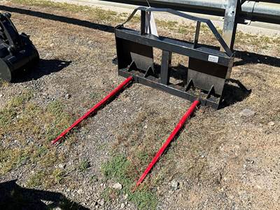 2026 LANDHONOR BS-12-2500H 49 Inch Bale Spear, Universal Skid Mount