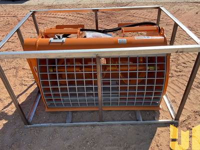 Unused Landhonor DCM-11-250G 53" Concrete Mixer Skid Steer Attachment, 80 Gal