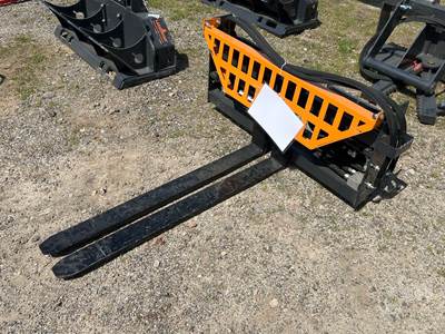 LANDHONOR HPF-11-3000G 48" Skid Steer Forks, 5500 lb Frame / 3000 lb Capacity