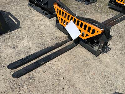 Landhonor HPF-11-3000G 48" Skid Steer Forks, 5500 lb Frame / 3000 lb Fork Capacity
