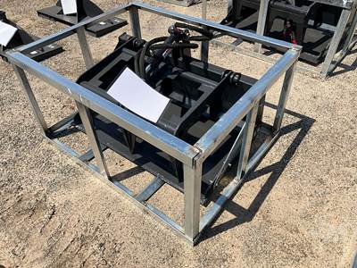 2026 Landhonor MRB-72-44W 44" Single Cylinder Grapple Bucket, Mini Skid Steer Mount