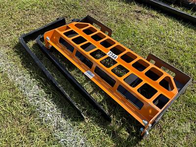 Landhonor PF-11-300G 48 Inch Fork Frame Skid Steer Attachment, 4,000 lb Rating