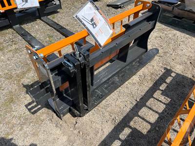 Unused Landhonor PF-11-3500G 48" Skid Steer Forks with Mast, 4000 lb Frame Capacity