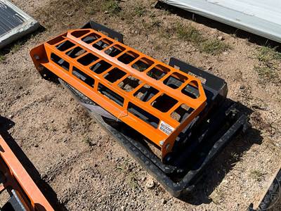 2025 LANDHONOR PF-11-3500G 48 Inch Forks with Mast, Universal Skid Mount