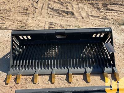 2026 Landhonor 78 Inch Rock Bucket Skid Steer Attachment, Universal Mount
