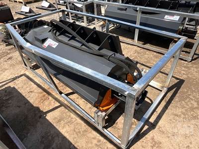 LANDHONOR SRT-12-66W Skid Steer Attachment, 66" 2-6" Depth, 16-25 GPM