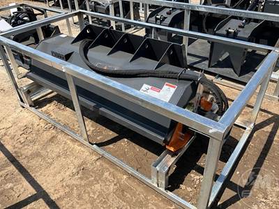 Landhonor SRT-12-66W Skid Steer Attachment, 66", 2-6" Depth, 3000 PSI, 16-25 GPM